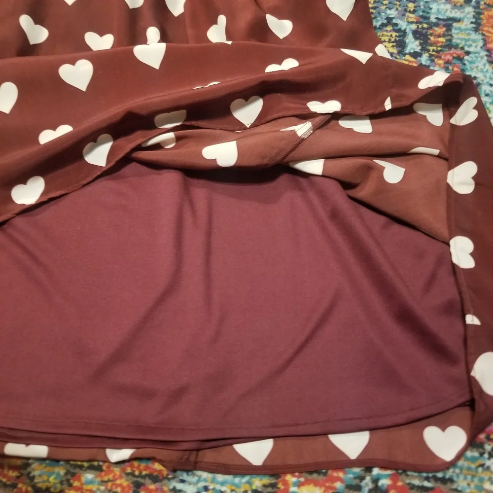 Eshakti Wayward Fancies Heart Print Retro Style Dress - Picture 4 of 6